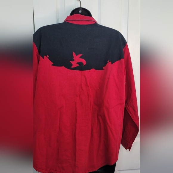 The Vintage Southwest Canyon Rodeo Cowgirl Button Down Shirt in size Medium - Picture 8 of 9